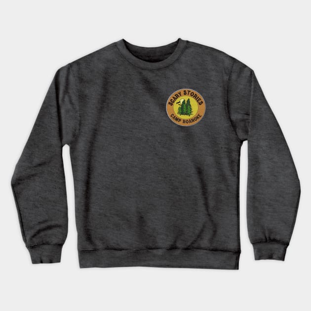 Small Logo Classic Camp Roanoke Crewneck Sweatshirt by Scary Stories from Camp Roanoke